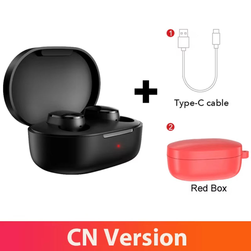 Mi True Wireless Earbuds Redmi Airdots 2S Bluetooth 5.0 Touch Control TWS Earphone Gaming Mode USB C Headphone