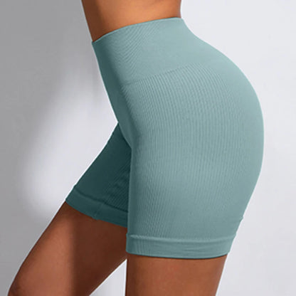 Ribbed Yoga Leggings Sports Tights Woman Seamless Yoga Pants Tummy Control Gym Fitness Legging Push up Workout Legins Female